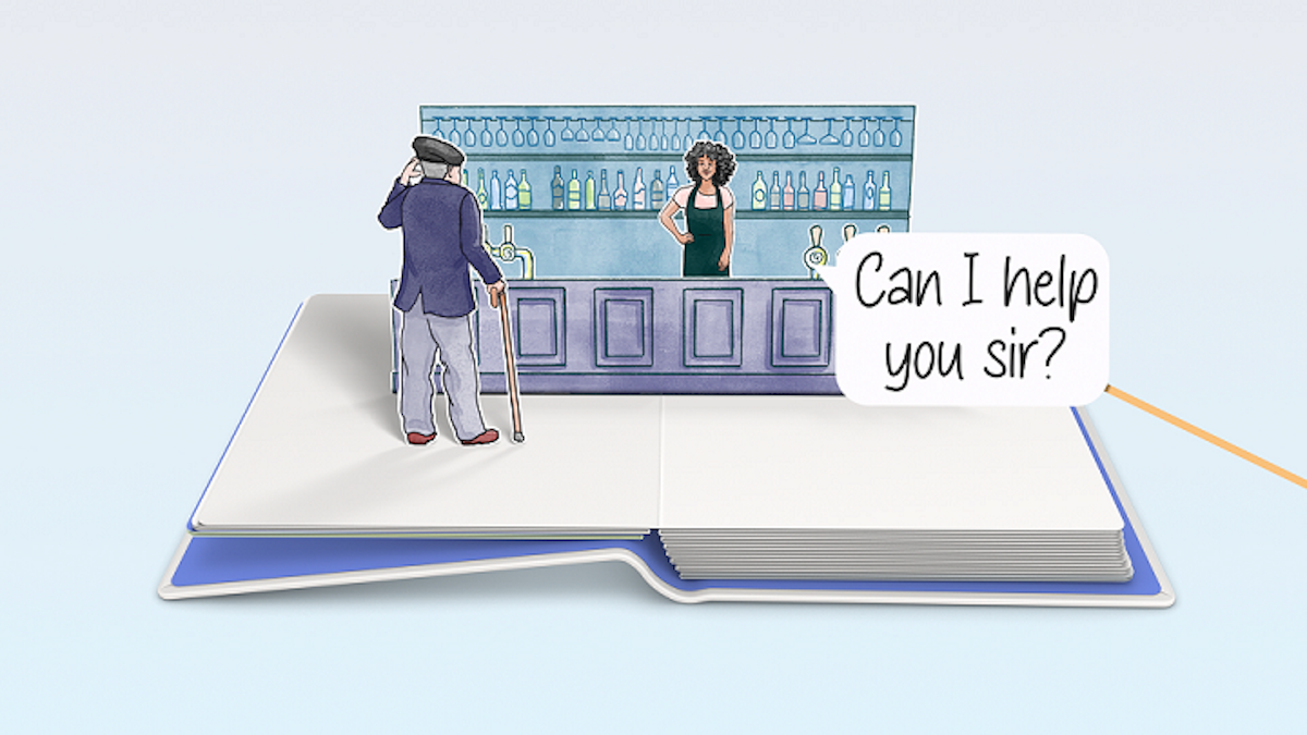 The Herbert Protocol: Can I help you, sir?